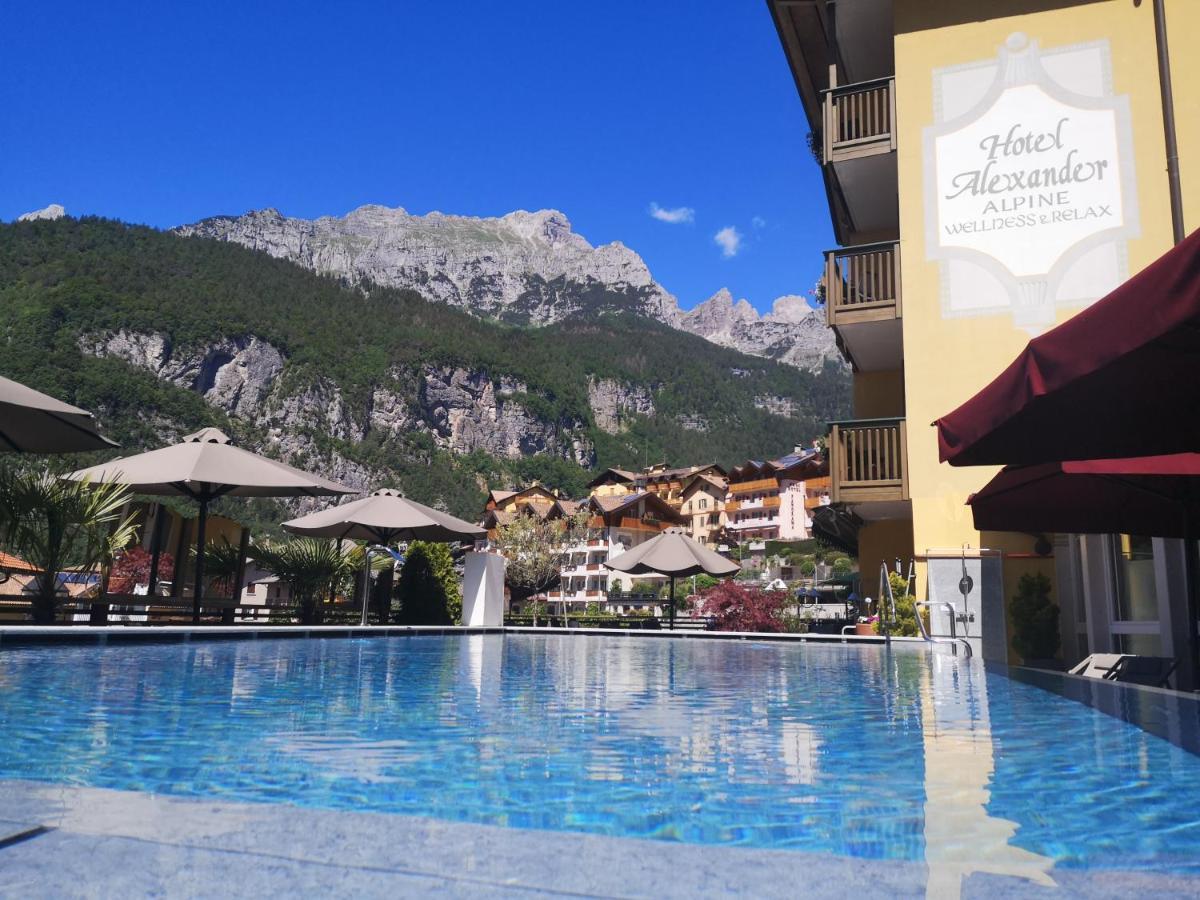 Alexander Hotel Alpine Wellness Dolomites Molveno Exterior photo
